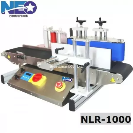 Machine d'étiquetage de bouteilles rondes LR1100